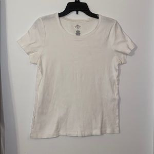 St. John’s Bay Plain White T-Shirt